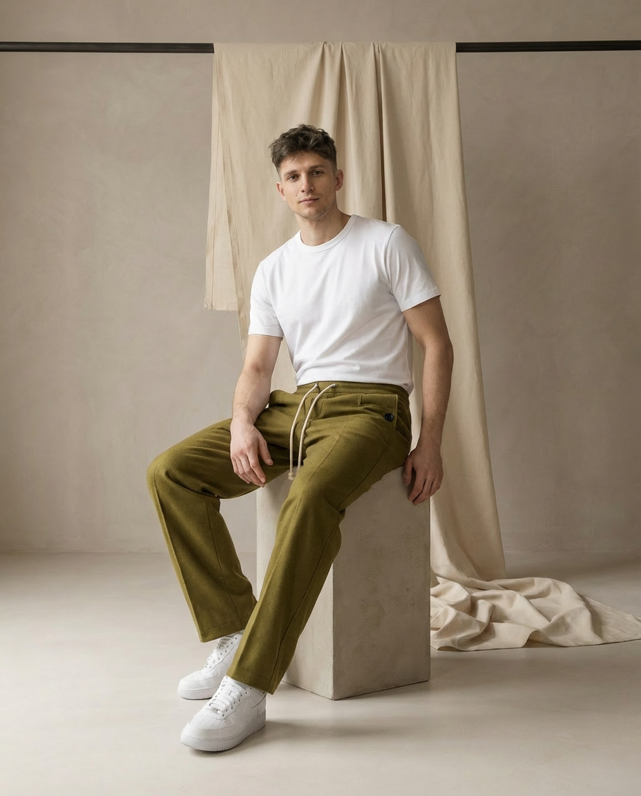 Spodnie Męskie Eleganckie | Klasyczny Krój | Wygodny Materiał | Na Co Dzień