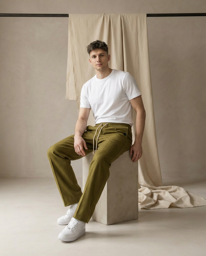 Spodnie Męskie Eleganckie | Klasyczny Krój | Wygodny Materiał | Na Co Dzień