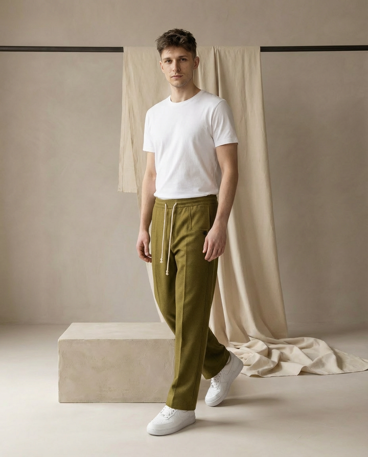 Spodnie Męskie Eleganckie | Klasyczny Krój | Wygodny Materiał | Na Co Dzień