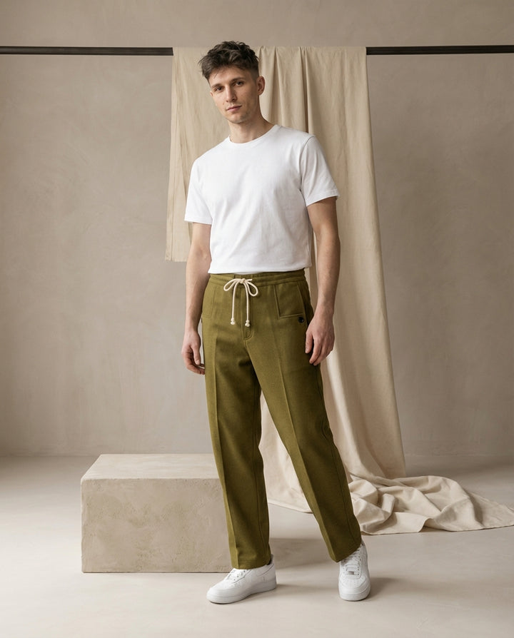 Spodnie Męskie Eleganckie | Klasyczny Krój | Wygodny Materiał | Na Co Dzień