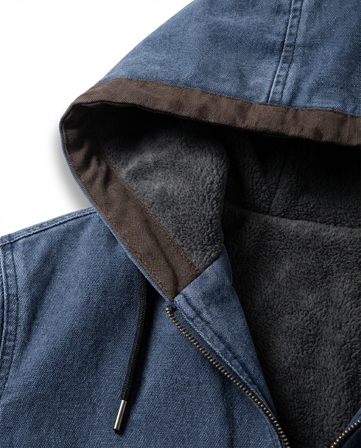 Kurtka Męska Ciepła Elegancka | Dopasowany Krój | Praktyczne Detale | Na Co Dzień