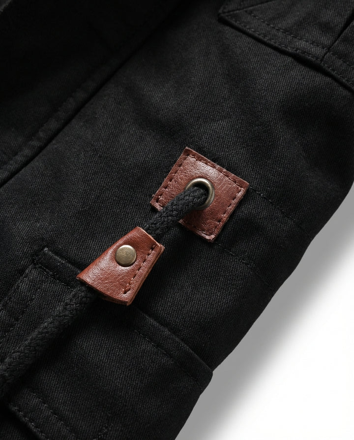 Męska kurtka wiosenna | Dopasowana | Wiele kieszeni | Swobodny