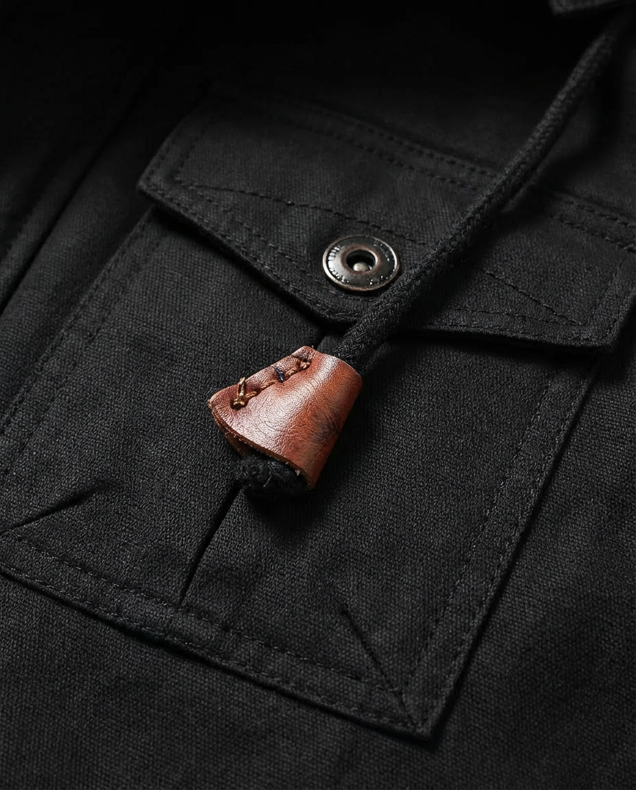 Męska kurtka wiosenna | Dopasowana | Wiele kieszeni | Swobodny