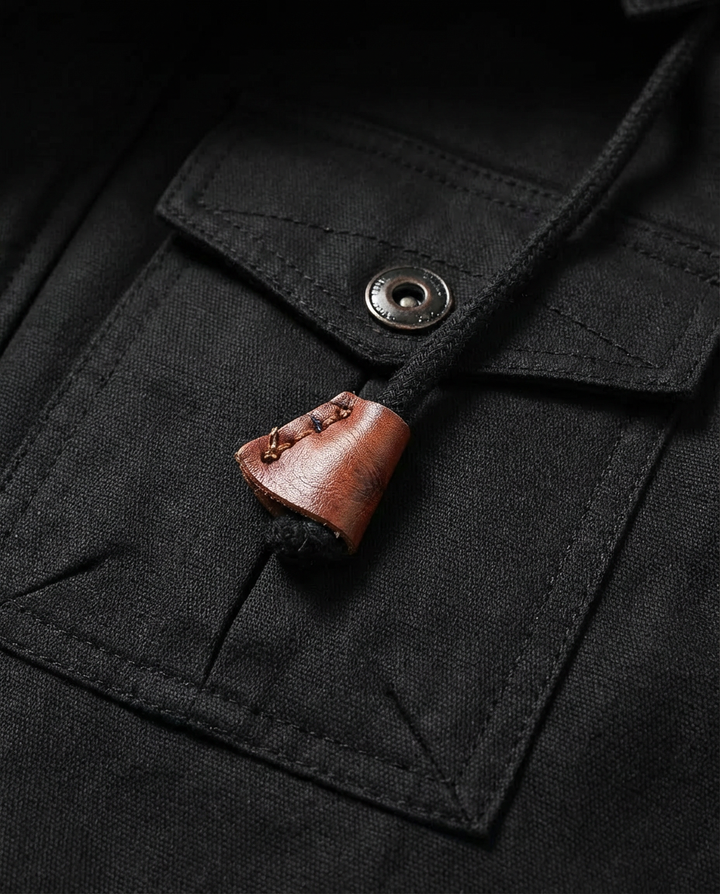 Męska kurtka wiosenna | Dopasowana | Wiele kieszeni | Swobodny