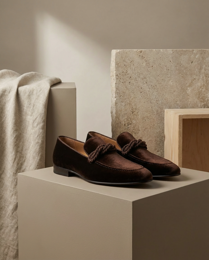 Męskie wegańskie mokasyny | Wygodne dopasowanie | Elastyczna cholewka | Swobodny styl