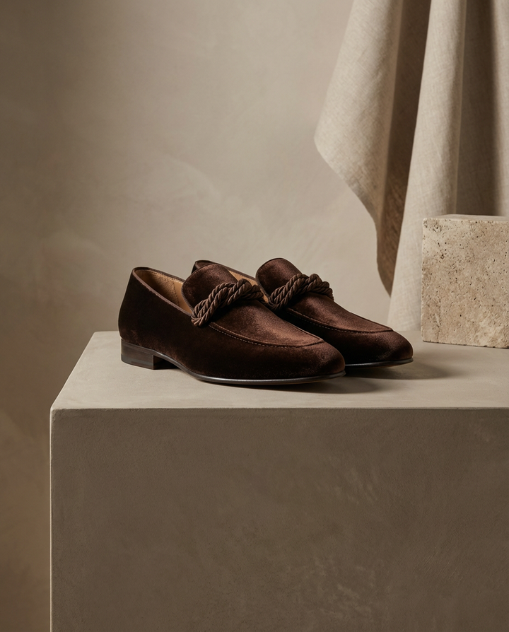 Męskie wegańskie mokasyny | Wygodne dopasowanie | Elastyczna cholewka | Swobodny styl