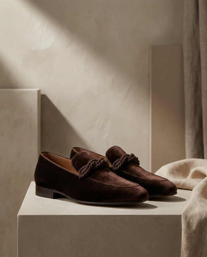 Męskie wegańskie mokasyny | Wygodne dopasowanie | Elastyczna cholewka | Swobodny styl