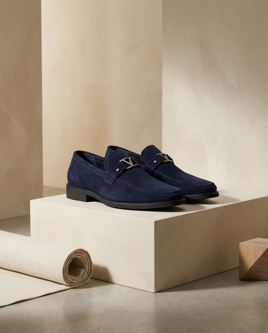 Mokasyny męskie skórzane | Wygodne dopasowanie | Miękka wkładka | Na co dzień