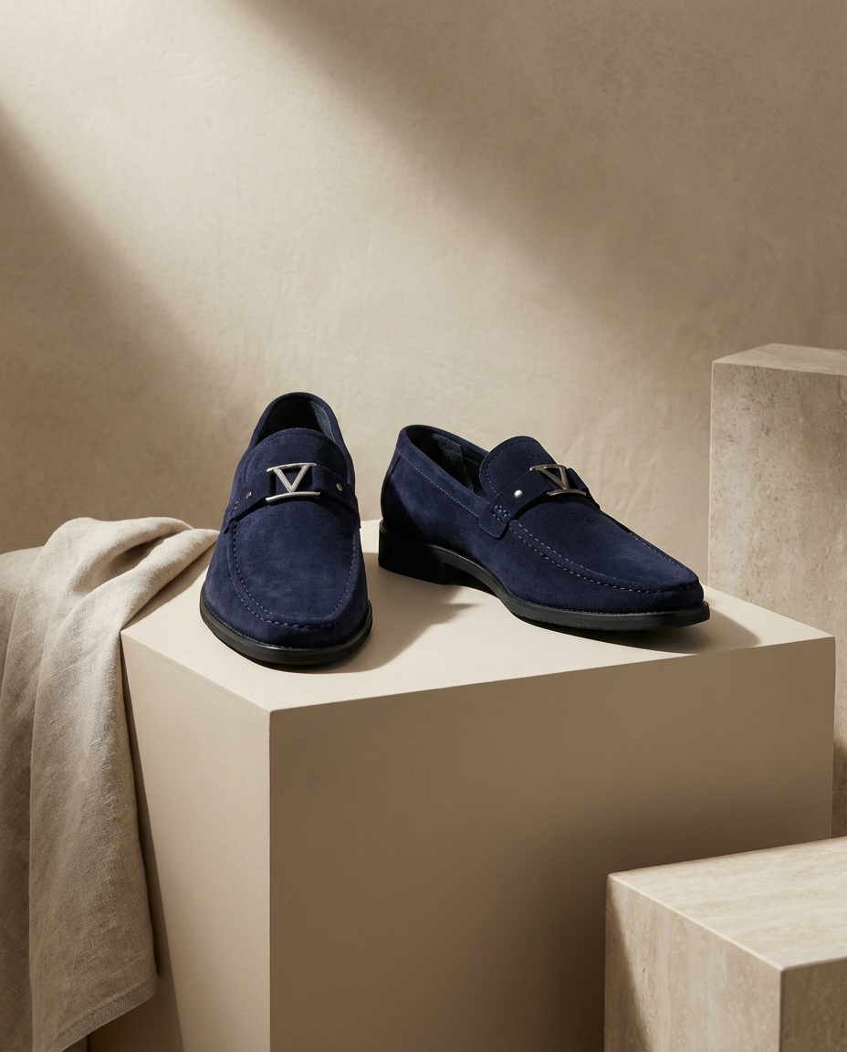 Mokasyny męskie skórzane | Wygodne dopasowanie | Miękka wkładka | Na co dzień