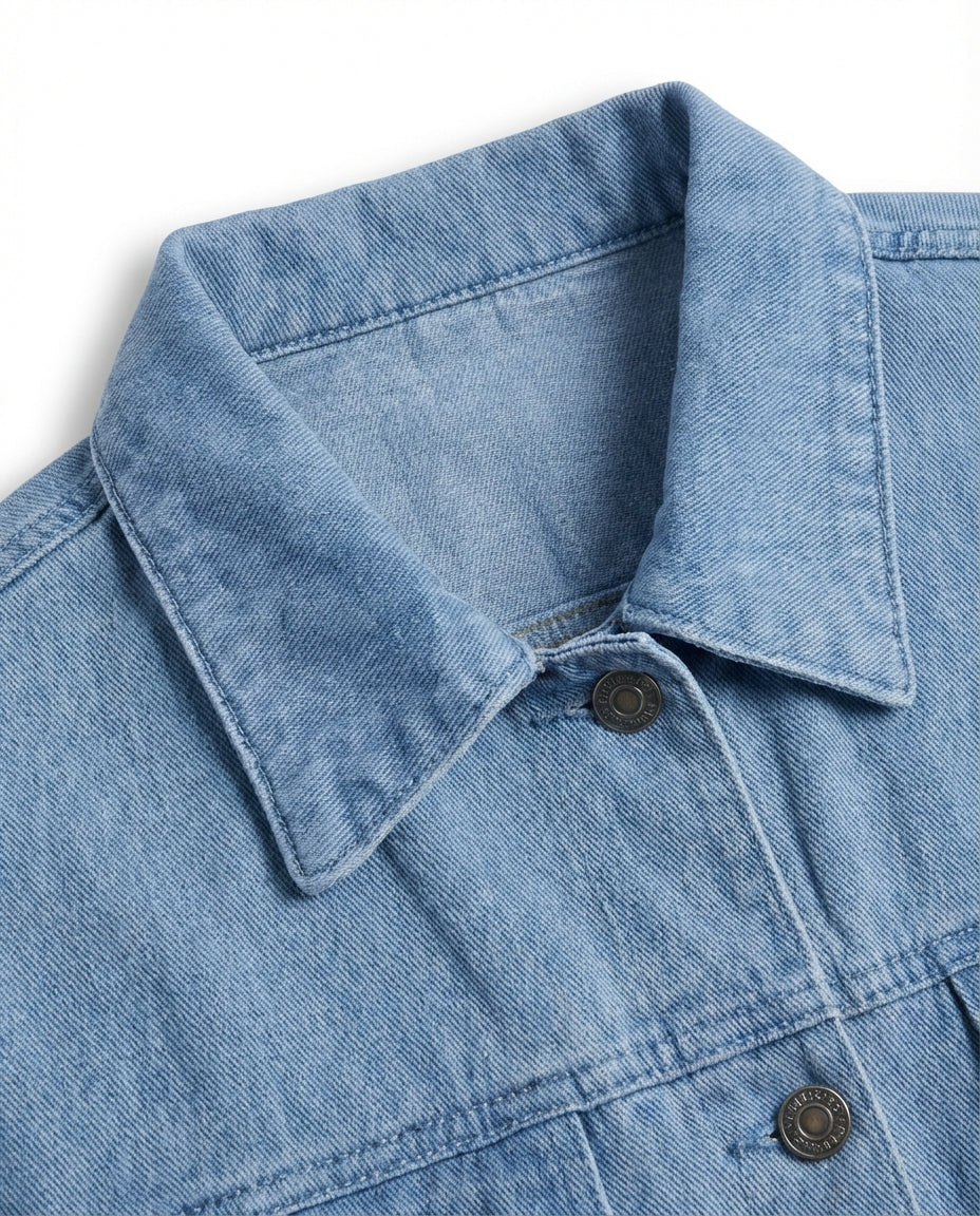 Kurtka Dżinsowa Damska Dzinsowka | Klasyczny Krój | Wytrzymały Materiał | Na Co Dzień