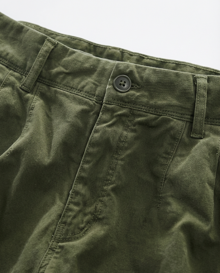 Spodnie męskie o skróconym kroju | Luźny krój | Oddychający materiał | Swobodny