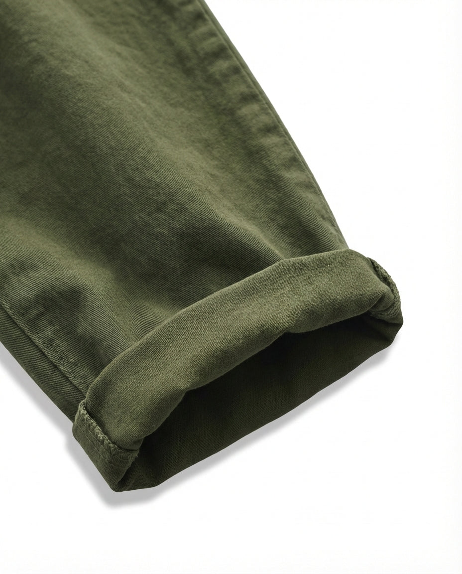 Spodnie męskie o skróconym kroju | Luźny krój | Oddychający materiał | Swobodny