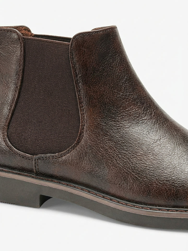 Sztyblety Męskie | Skóra Ekologiczna | Klasyczny Krój