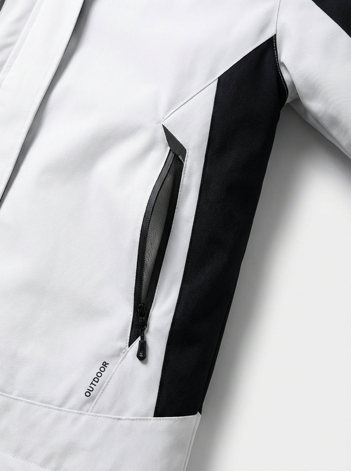 Damska Kurtka Outdoorowa z Kapturem | Wodoodporna i Wiatroszczelna | Idealna na Wędrówki i Trekking