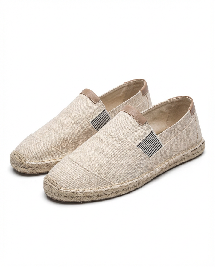 Espadryle Męskie Wygodne Casualowe | Minimalistyczny Krój | Oddychający Materiał | Na Lato