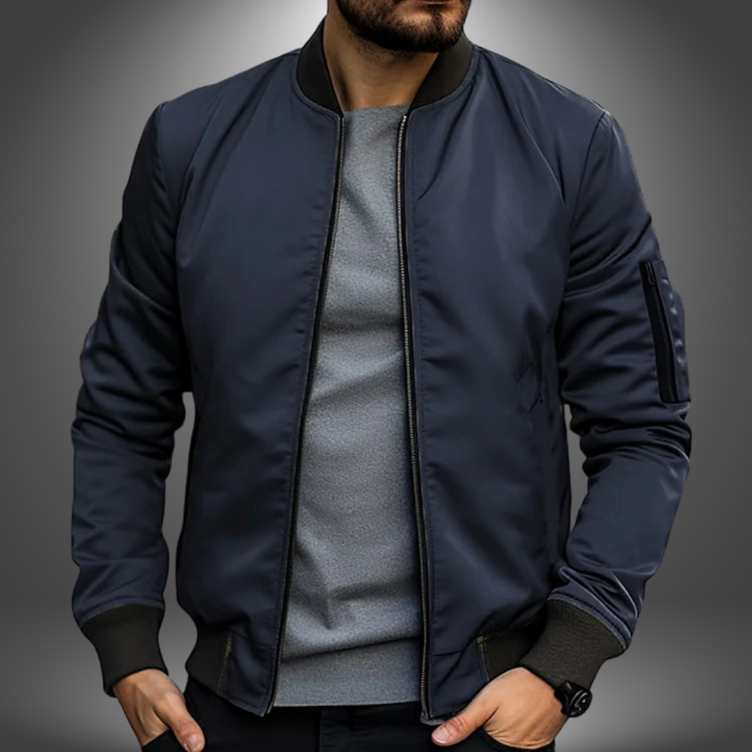Kurtka Męska Bomber | Minimalistyczny Styl | Lekka i Nowoczesna
