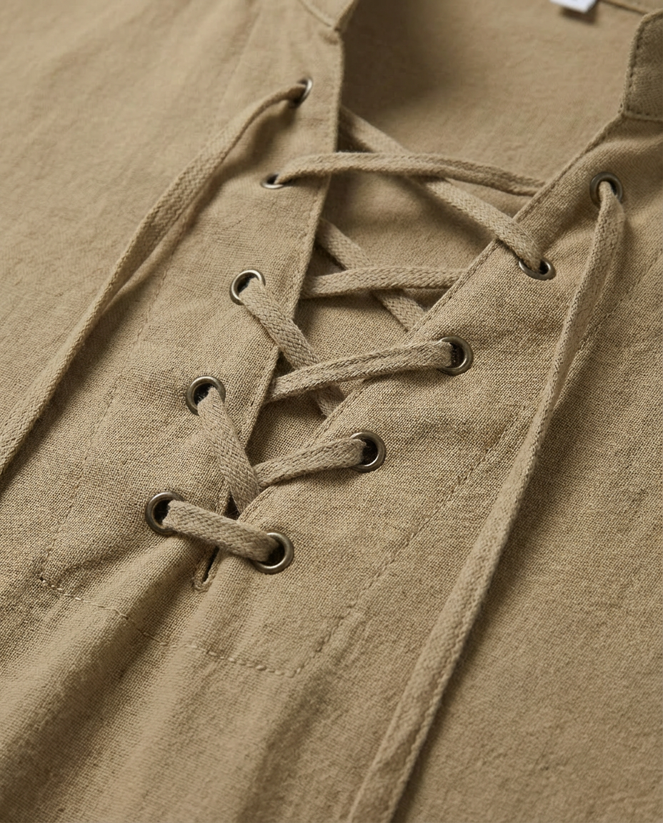 Luźna koszula męska | Elegancki krój | Oddychający materiał | Na chłodne wieczory