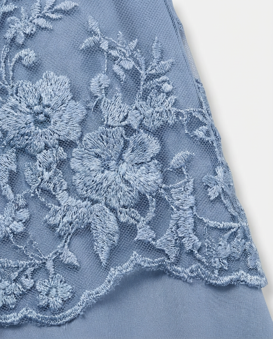 Sukienka na Wesele Damska Szyfonowa | Dopasowany Krój | Lekka Tkanina | Na Co Dzień i Na Wyjścia