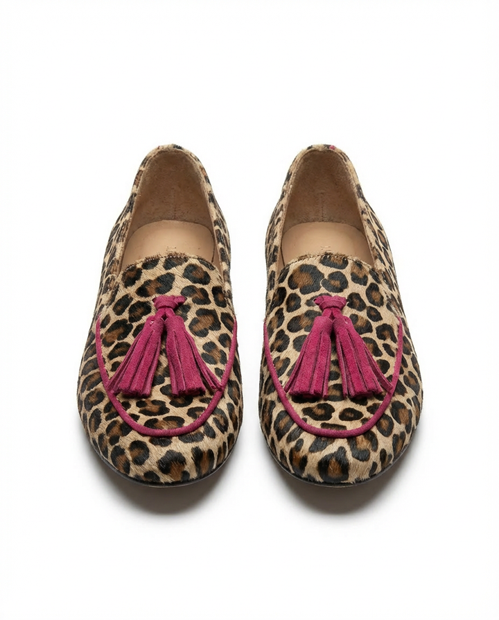 Kapcie Damskie Wygodne z Frędzlami | Standardowy Krój | Elastyczna Podeszwa | Na Co Dzień