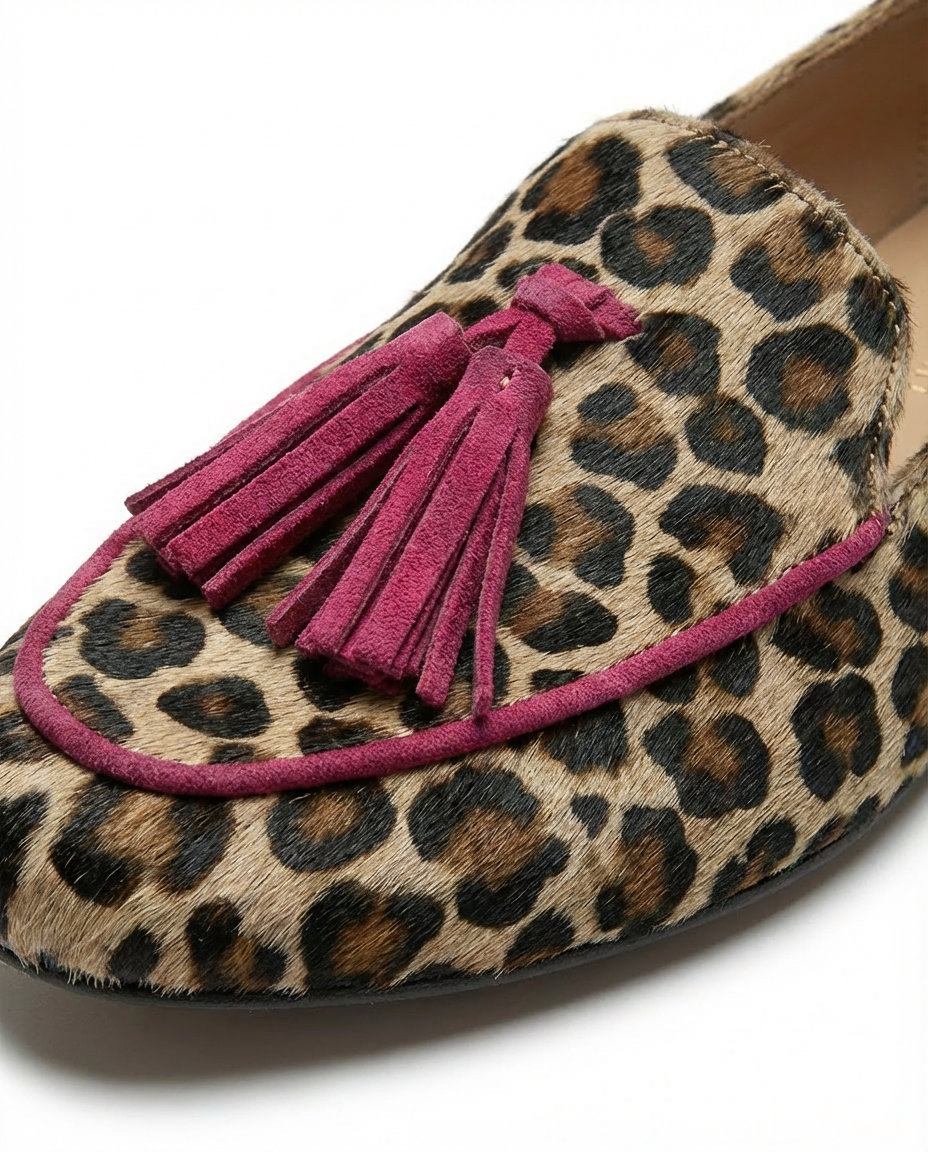 Kapcie Damskie Wygodne z Frędzlami | Standardowy Krój | Elastyczna Podeszwa | Na Co Dzień