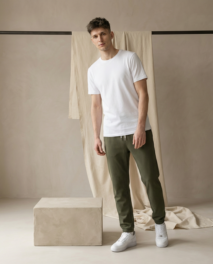 Sparrow Męskie Jogger Spodnie | Zwężane Nogawki, Wygodne i Nowoczesne - 2