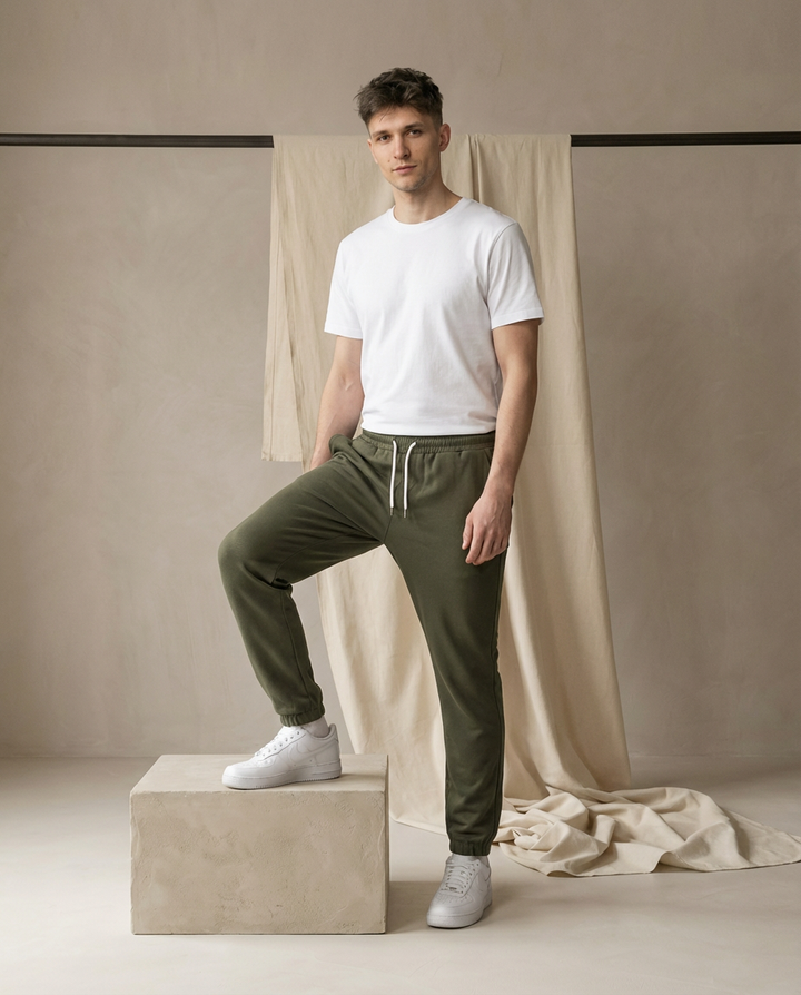 Sparrow Męskie Jogger Spodnie | Zwężane Nogawki, Wygodne i Nowoczesne - 5