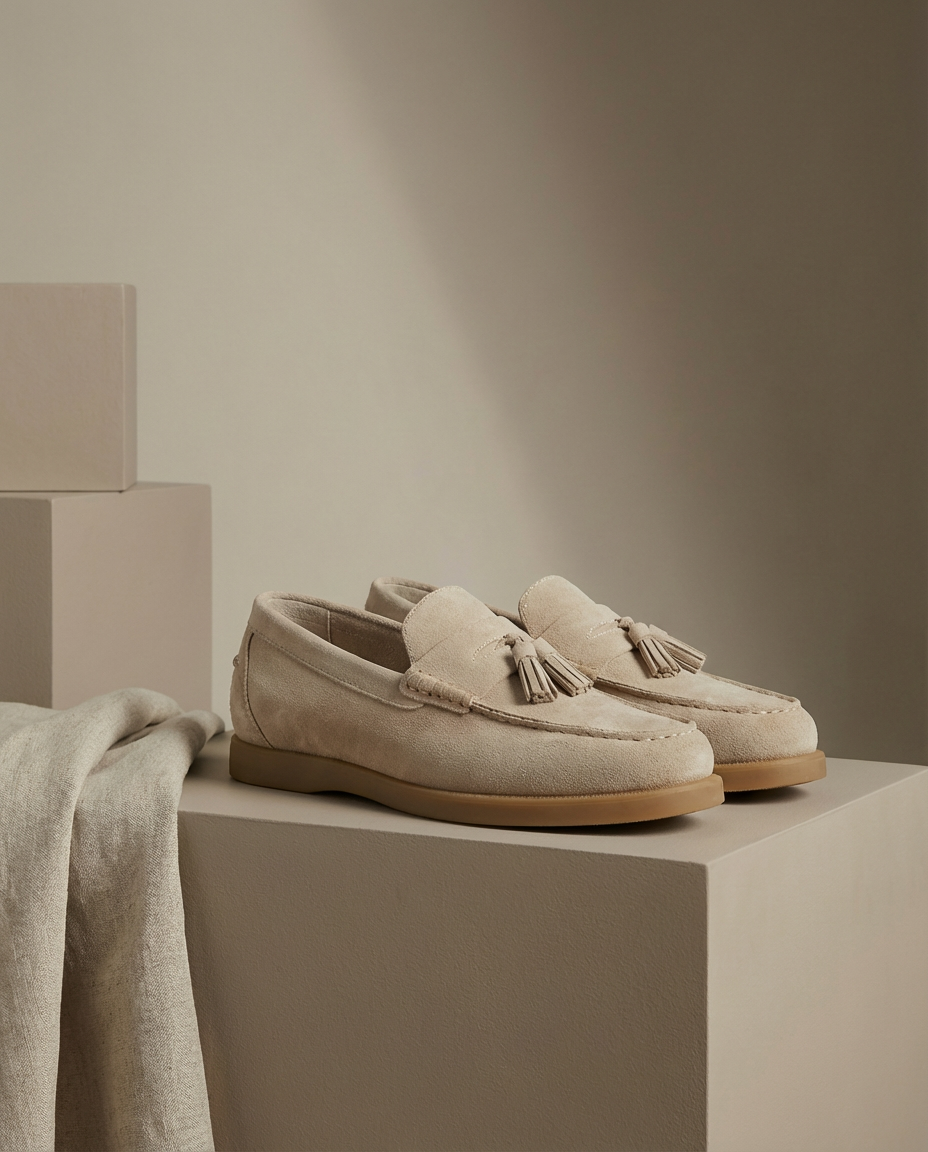 Mokasyny Męskie Skórzane Eleganckie | Klasyczny Krój | Wysoka Jakość | Na Co Dzień