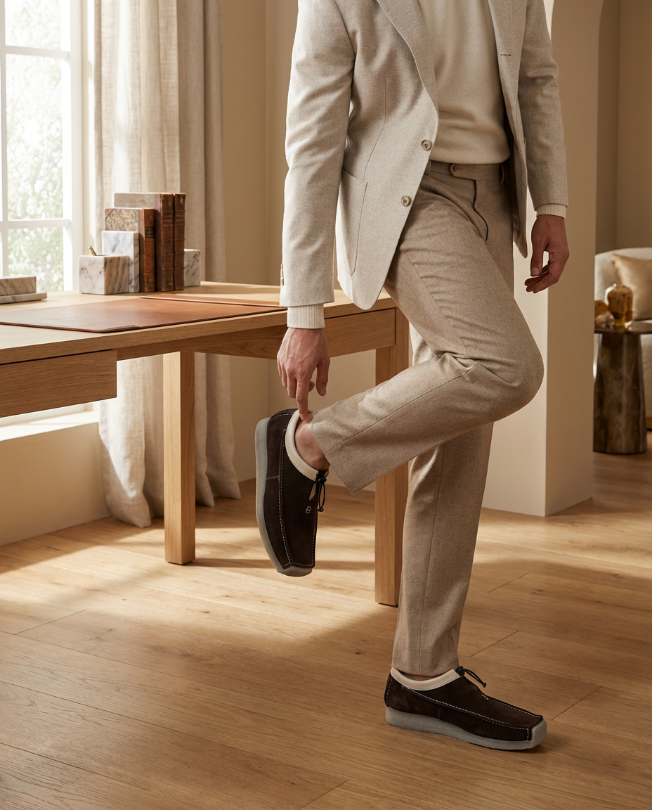 Lifestyle_Image_Suede_Brown_Shoes3