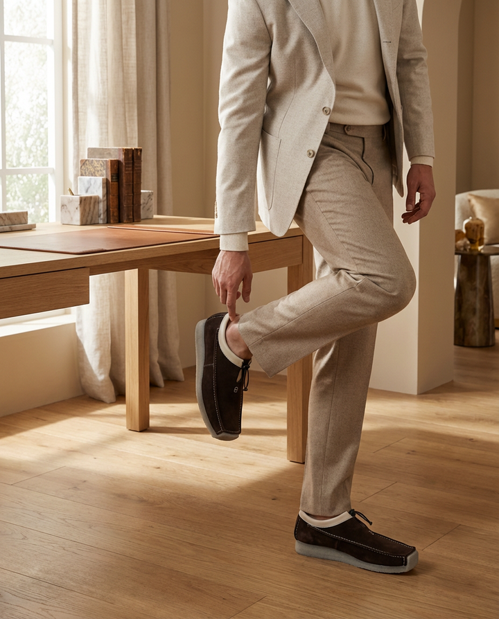 Lifestyle_Image_Suede_Brown_Shoes3