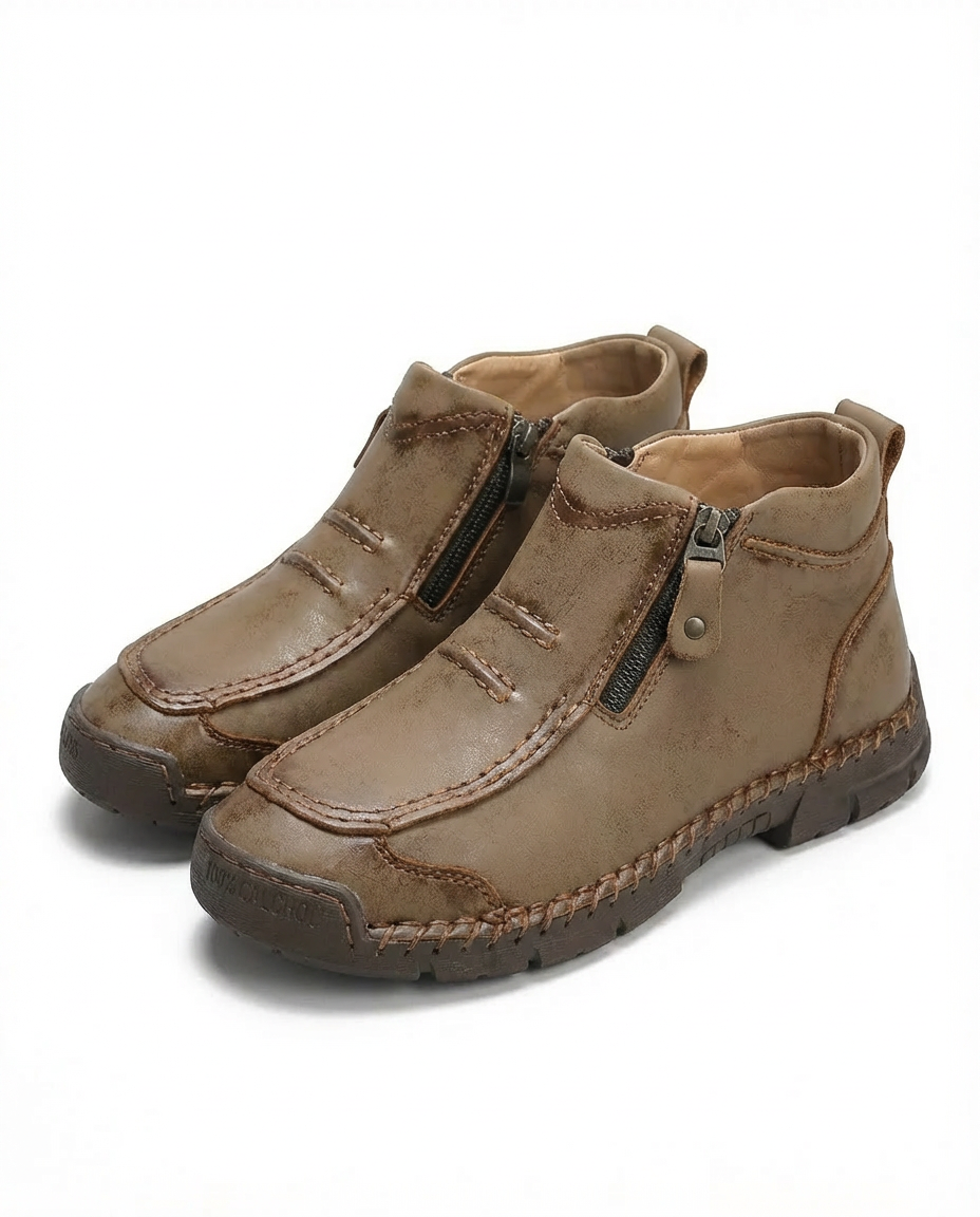 Męskie ergonomiczne buty ortopedyczne | Wygodne dopasowanie | Wsparcie ortopedyczne | Na co dzień