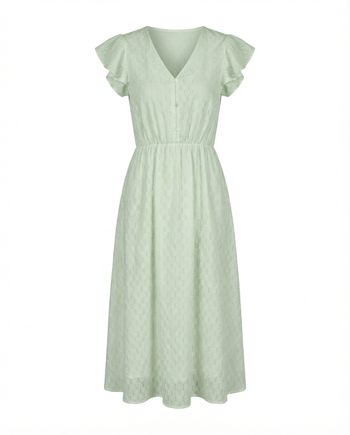 Sukienka Damska Letnia | Midi | Wygodny Materiał | Na Co Dzień