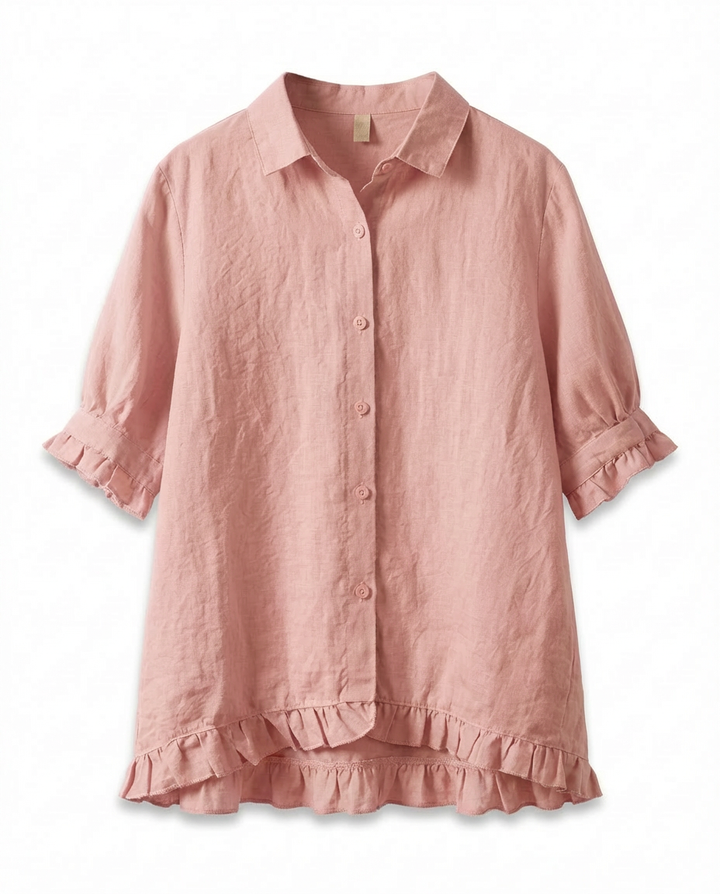 Koszula Damska Koszule Damskie | Luźny Krój | Zapinana na Guziki | Na Co Dzień