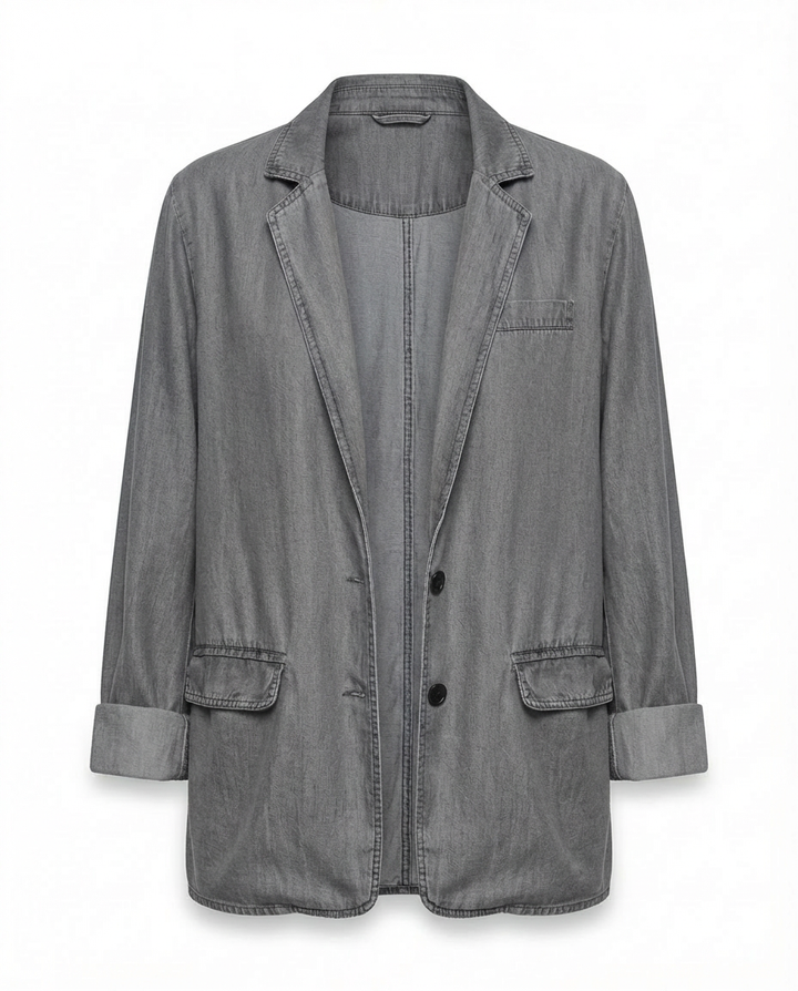 Marynarka Damska Marynarki Damskie | Luźny Krój | Długie Rękawy | Na Co Dzień