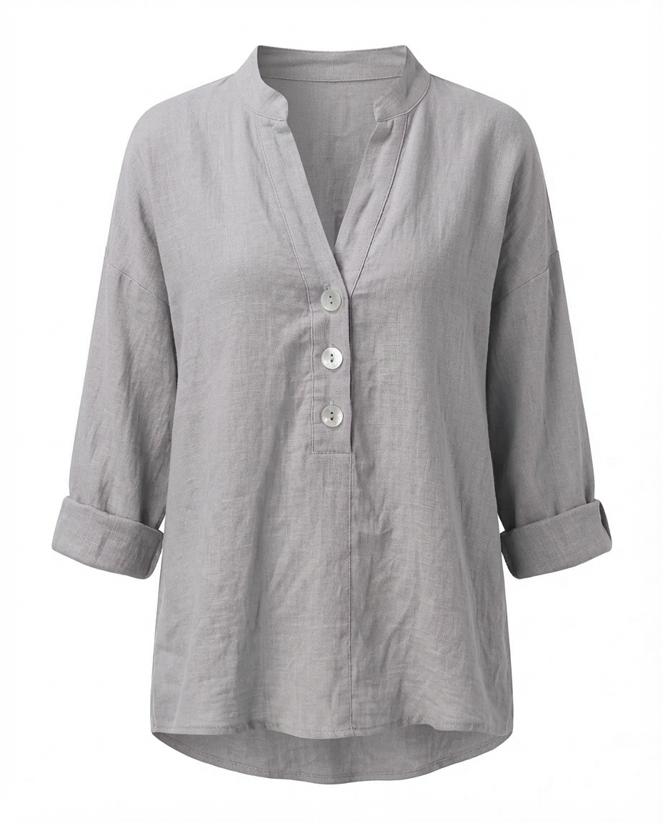 Bluzka damska | Klasyczny krój | Oddychający materiał | Na co dzień i eleganckie wyjścia