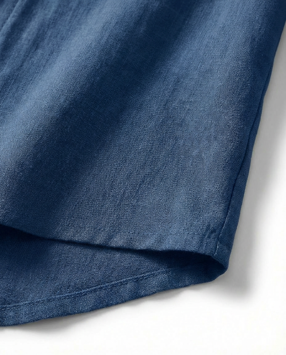 Koszula Męska Tradycyjna Koszula Lniana Męska | Regularny Krój | Oddychająca Tkanina | Na Co Dzień