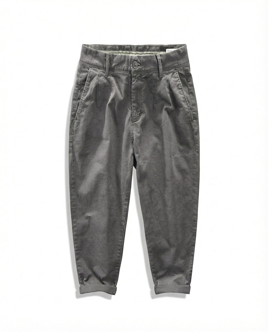 Spodnie męskie o skróconym kroju | Luźny krój | Oddychający materiał | Swobodny