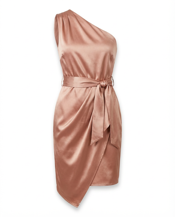 Sukienka Damska Letnia | Asymetryczny Krój | Lekki Materiał | Na Co Dzień