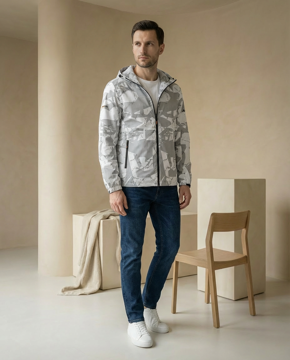 Kurtka Narciarska Męska Kurtki Narciarskie | Sportowy Krój | Wodoodporna Tkanina | Na Zimowe Przygody