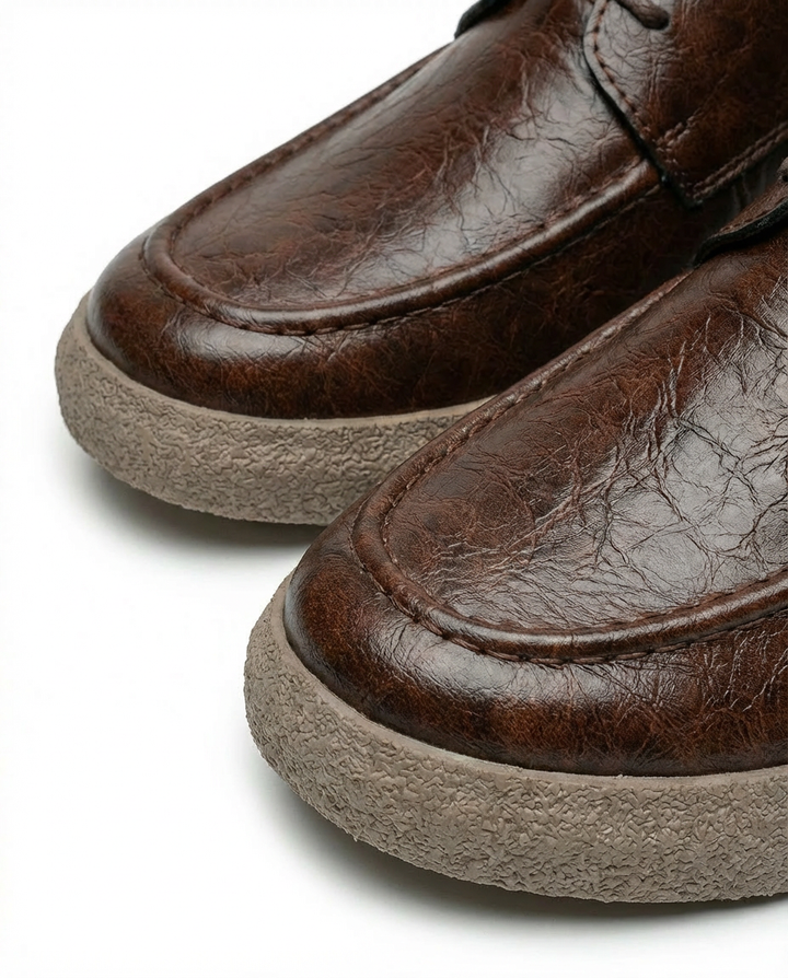 Mokasyny męskie skórzane | Klasyczny krój | Wygodne wkładki | Na co dzień