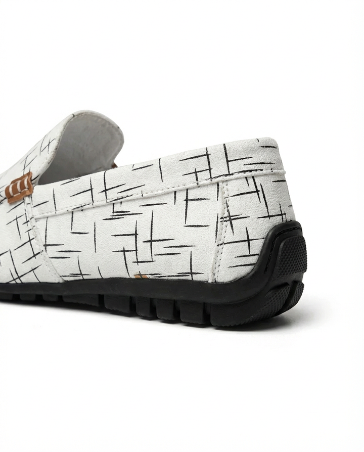 Mokasyny męskie skórzane | Wsuwane | Materiał oddychający | Na co dzień