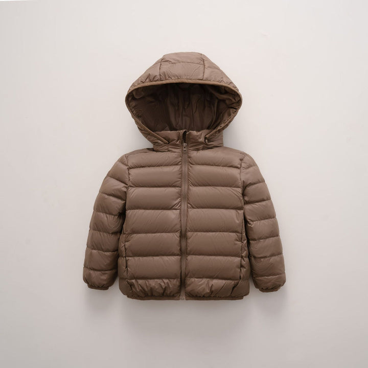 Lekka Pikowana Kurtka z Kapturem | Krótki Krój | Wygodna i Praktyczna | Idealna na Co Dzień