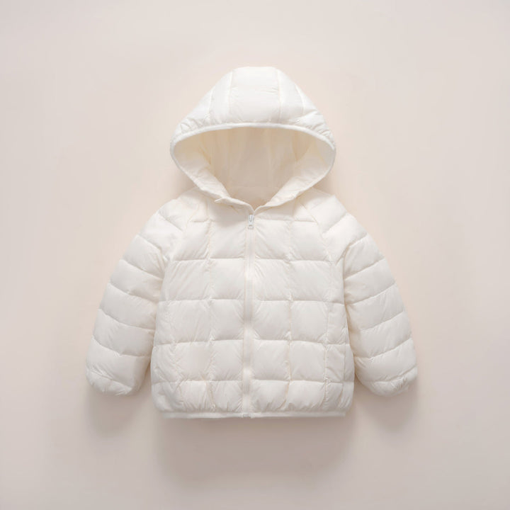 Pikowana Kurtka z Kapturem | Prosty Krój | Lekka i Funkcjonalna | Na Chłodne Dni