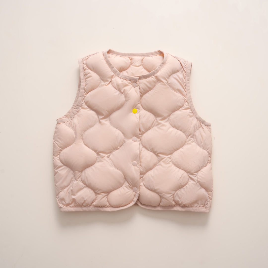 Dziecięca Pikowana Kamizelka | Lekka i Miękka | Idealna na Przejściowe Pory Roku