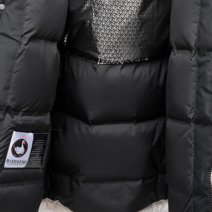 Techniczna Kurtka Parka z Kapturem | Kieszenie Wielofunkcyjne | Sportowy Styl | Idealna na Chłodne Dni