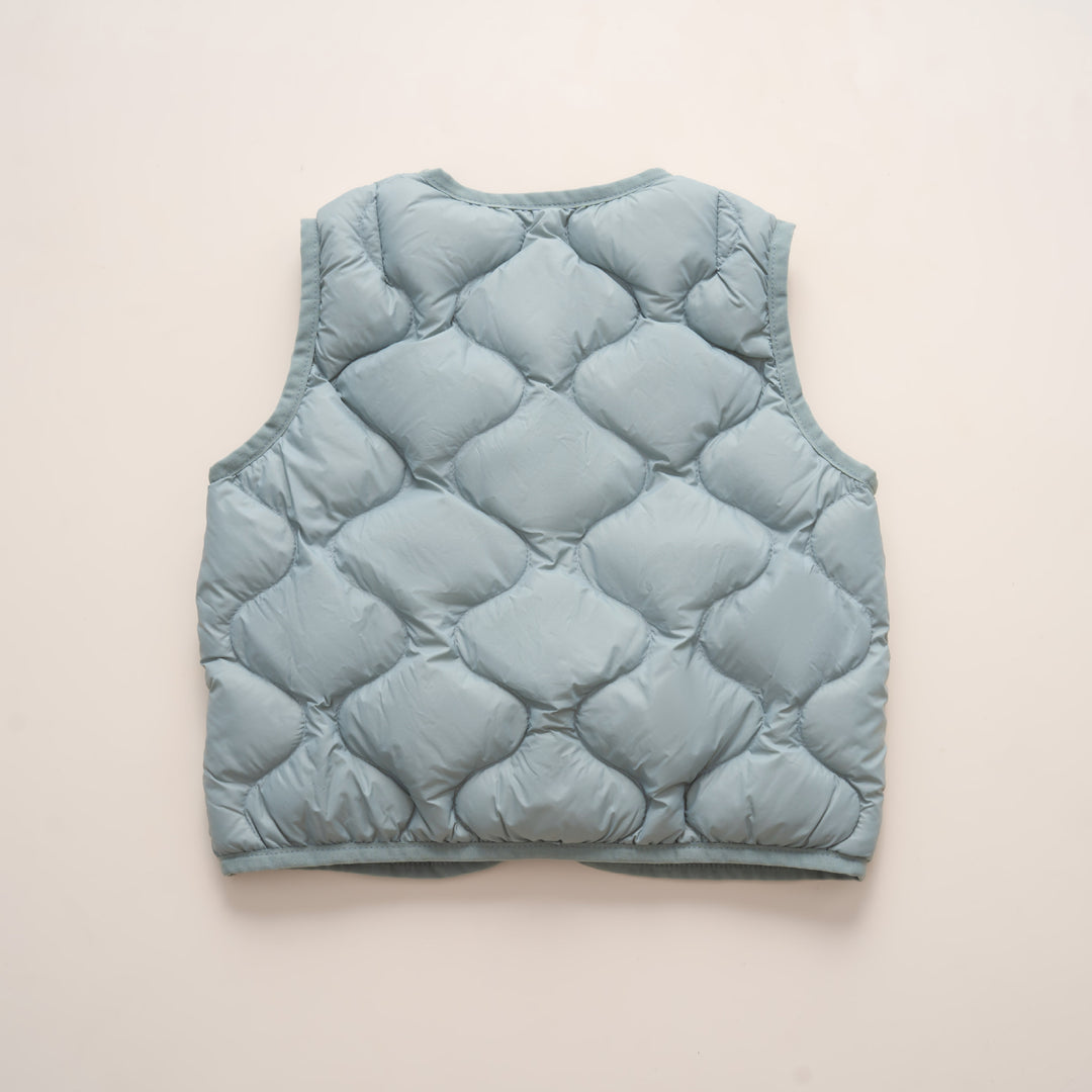 Dziecięca Pikowana Kamizelka | Lekka i Miękka | Idealna na Przejściowe Pory Roku