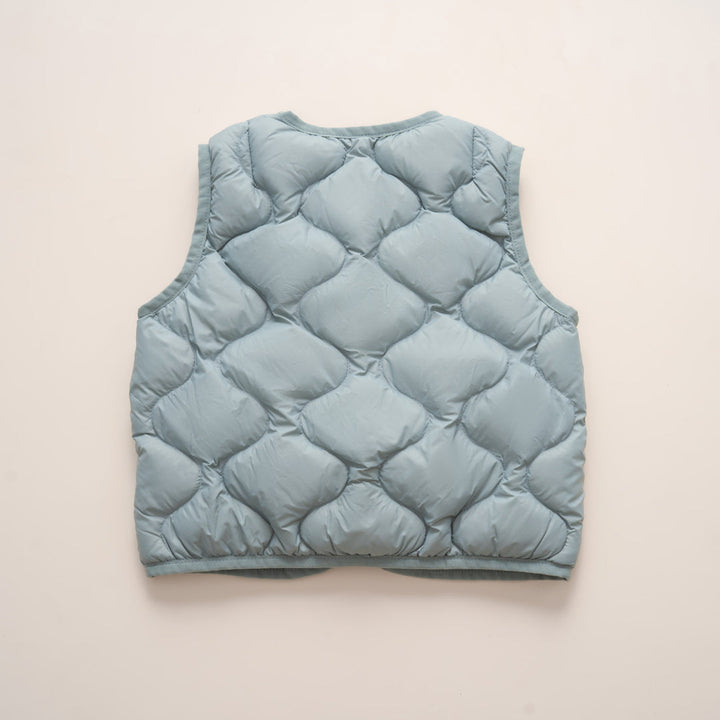 Dziecięca Pikowana Kamizelka | Lekka i Miękka | Idealna na Przejściowe Pory Roku