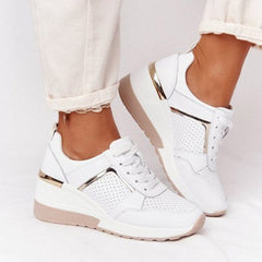 Damskie Sneakersy na Platformie | Wygodne | Modny Styl Miejski