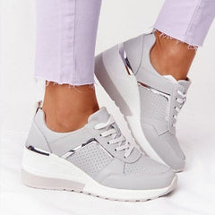 Damskie Sneakersy na Platformie | Wygodne | Modny Styl Miejski