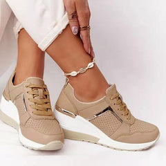 Damskie Sneakersy na Platformie | Wygodne | Modny Styl Miejski