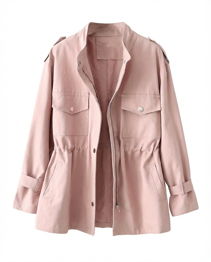 Kurtka damska | Dopasowana | Wiatroszczelna | Na jesień